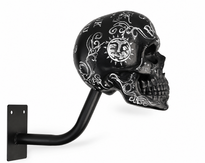 Vintage Skull Helmet Hook